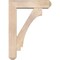 Ekena Millwork Imperial Craftsman Smooth Bracket w/ Offset Brace, Douglas Fir, 7 1/2"W x 30"D x 42"H BKT0806X30X42IMP04SDF - alternate 3